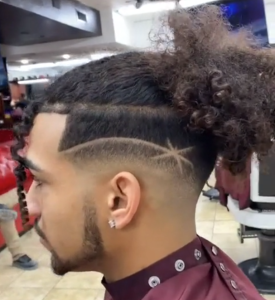 Styled haircut VD Barbershop