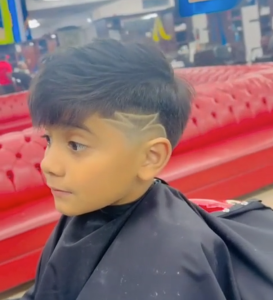 Styled haircut VD Barbershop