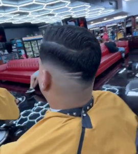 Styled haircut VD Barbershop