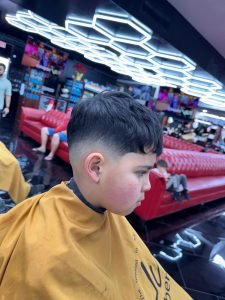 Styled kid's haircut VD Barbershop