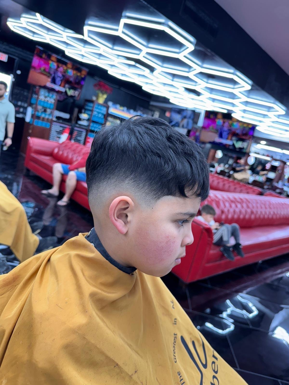Styled kid's haircut VD Barbershop