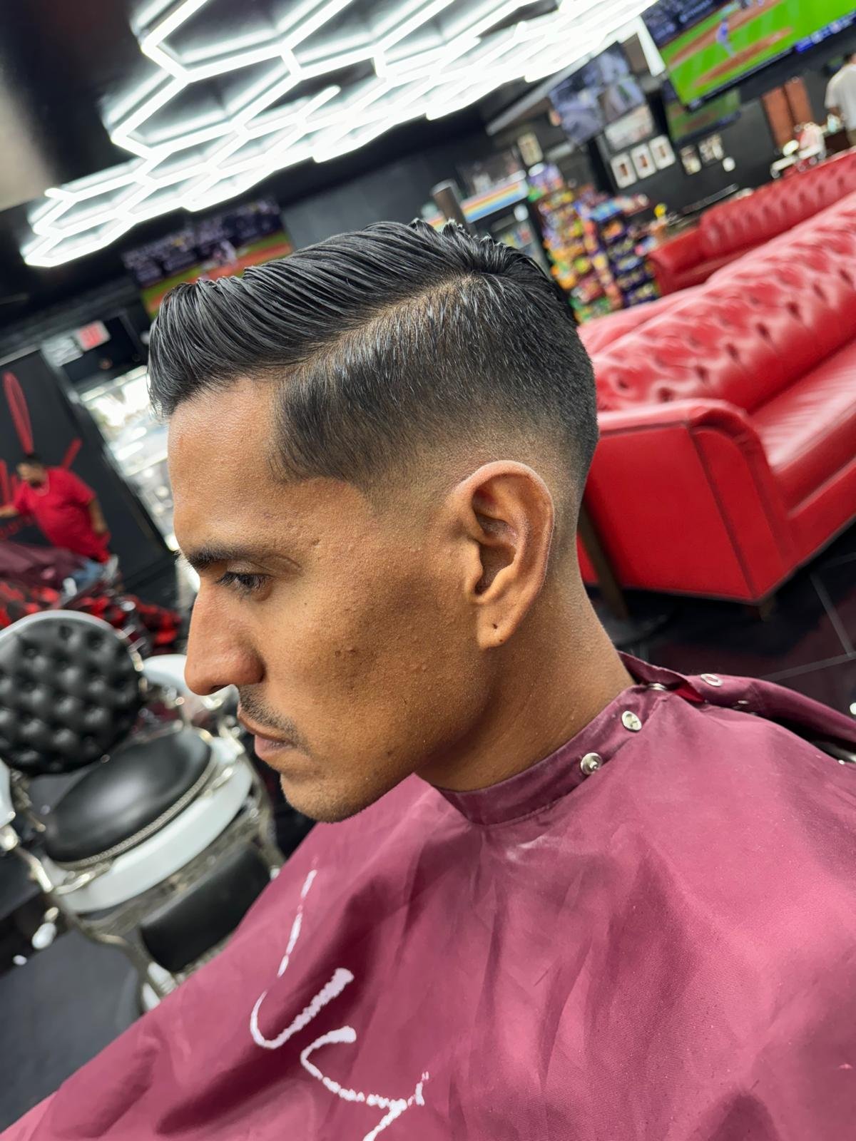Styled haircut VD Barbershop