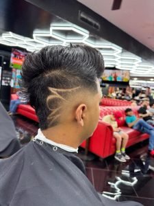 Styled haircut VD Barbershop